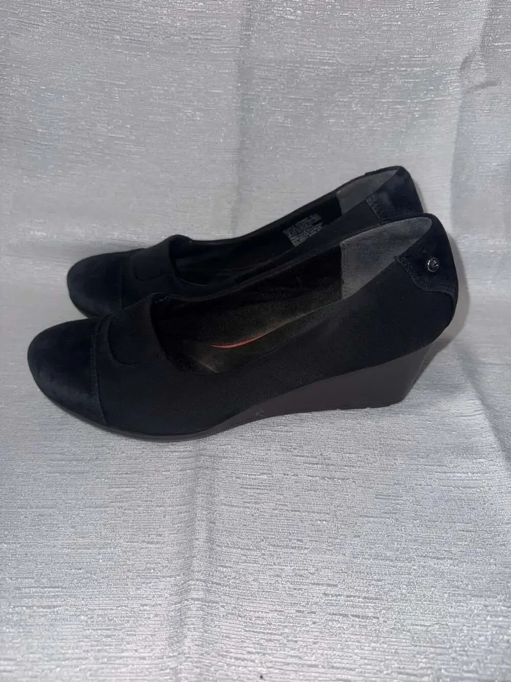 Rockport Total Motion Kaiya Wedge Pump in Black